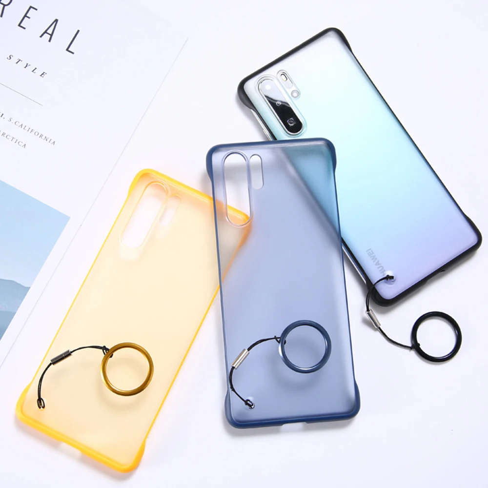 Тонкий Бескаркасный чехол для Huawei Mate 30 10 20X Honor 20 Pro 9X P30 P20 V20 View X жесткий матовый