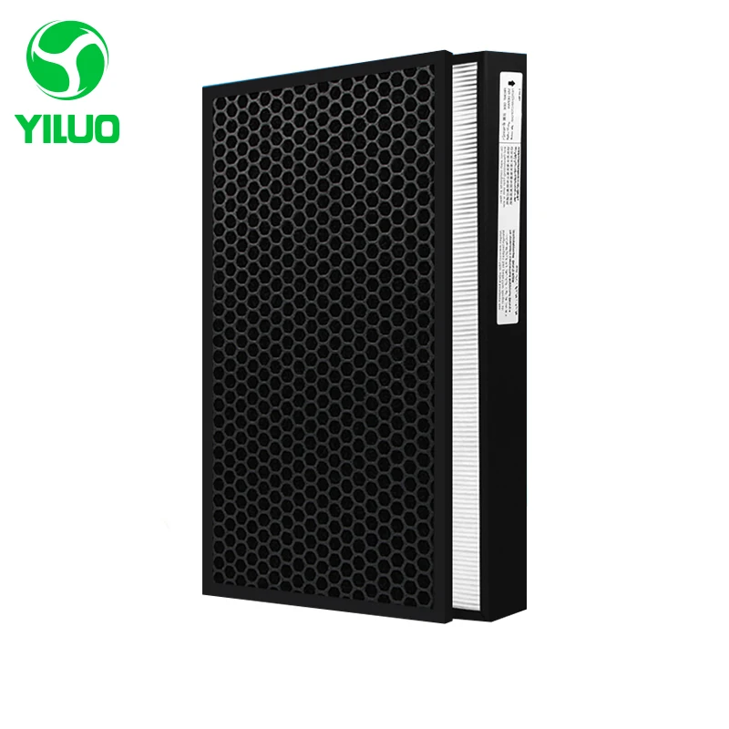 

285*250 mm collect dust hepa filter+deodorant filter and activated carbon filter of air purifier parts for F-PXJ30C F-PDJ30C etc