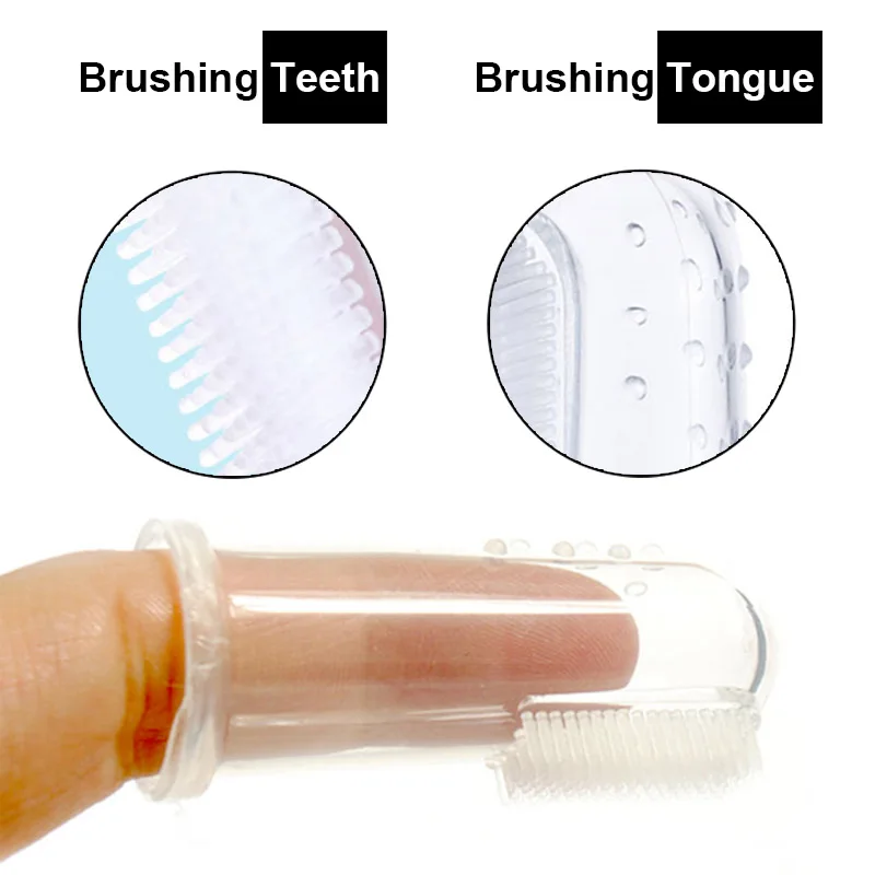 MySudui Cats Dog Toothbrush For Dogs Super Soft Rubber Dog Tooth Brush Pet Brush Clean Silicone Mascotas Perro Cani Pet Supplies (6)