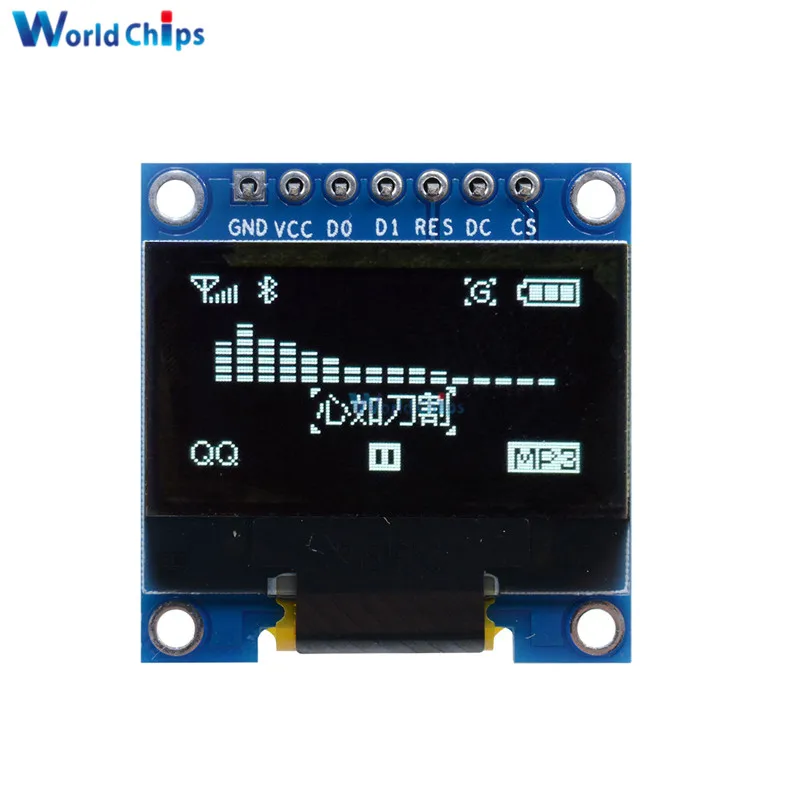 Модуль OLED 0 96 дюйма 96x64 белого цвета для Arduino I2C/IIC/TWI SSD1306 модуль последовательного