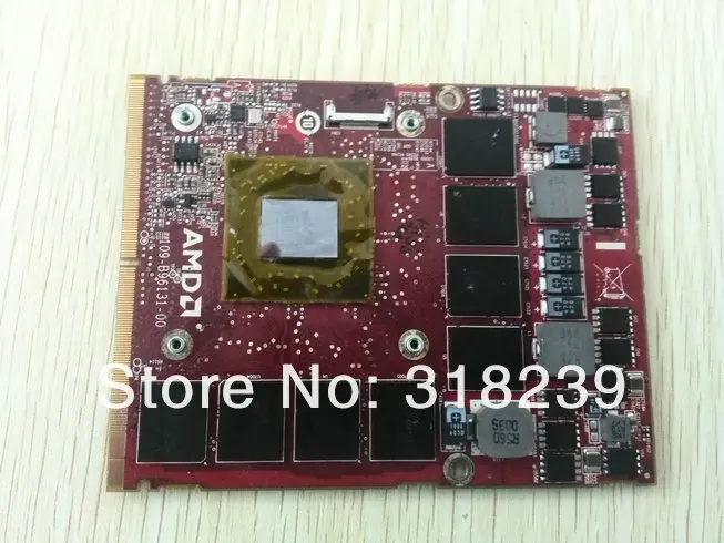 0RV546 RV546 0731MJ 731MJ HD5870 216-0769008 1G DDR5 Graphic Vedio Card For M17x R2 Laptop Tested Fully OK 