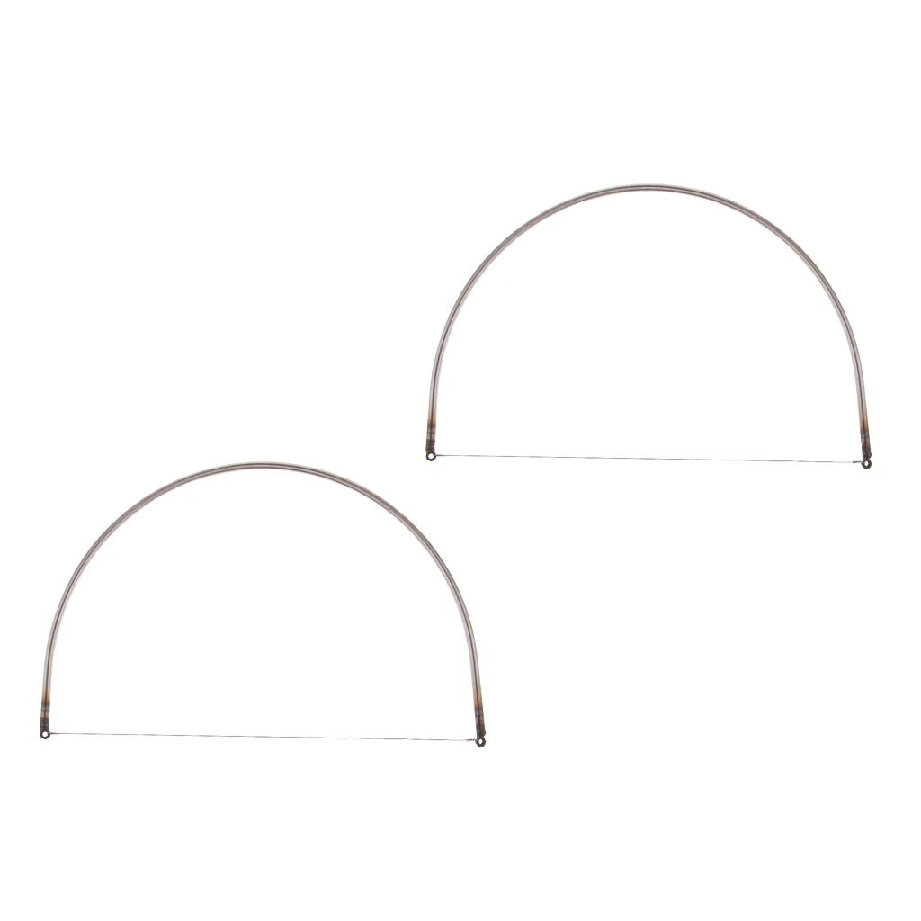 2 pieces Easy Operating Stainless Steel Wire Clay Cutter Pottery Craft Cutting Tool DIY Supply