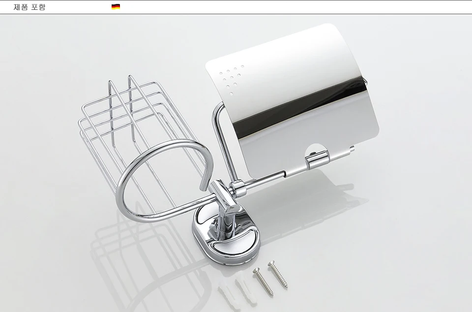 LEDEME ванная комната серебряный нержавеющая сталь Туалет бумага держатель для ванной Санузел бумага держатель с ванная комната полки