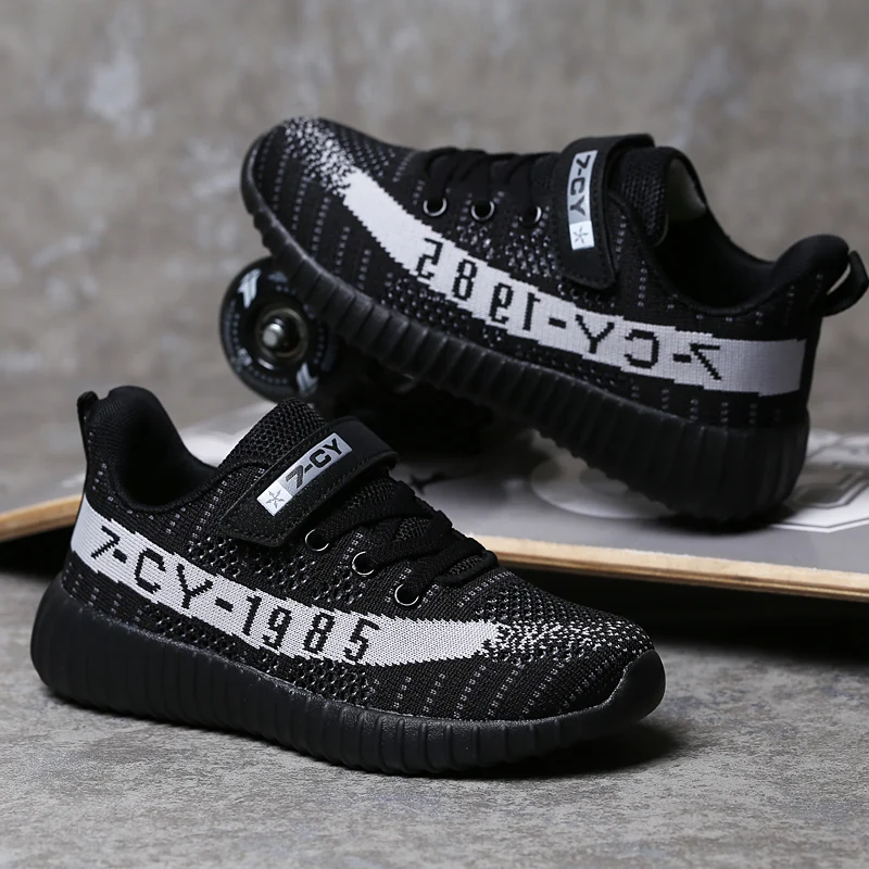 

2019 Spring Kids Mesh Shoes Boys Sneakers Handmade Slip On Boys Shoes Girls Trainers Fashion Kids Breathable Sports Footwear