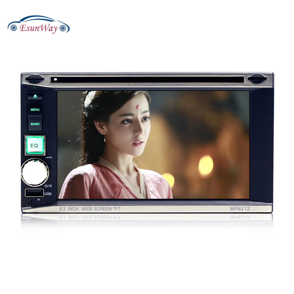 Универсальный автомобильный CD/DVD плеер с сенсорным экраном 2 Din 6 2|car touch screen|screen carcar