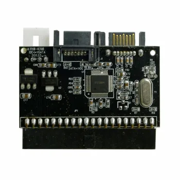 

Jimier Sata 7pin Adapter Converter Cy For Card Risk Drive Ide 100 133 Pata To Dual Serial Reversible