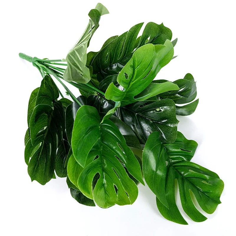 35cm height turtle Leaf plant artificial tree 12 leaves artificial
