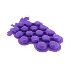 В форме винограда ледяной кубик Лоток Пищевой детский пудинг бар интересный леденец плесень