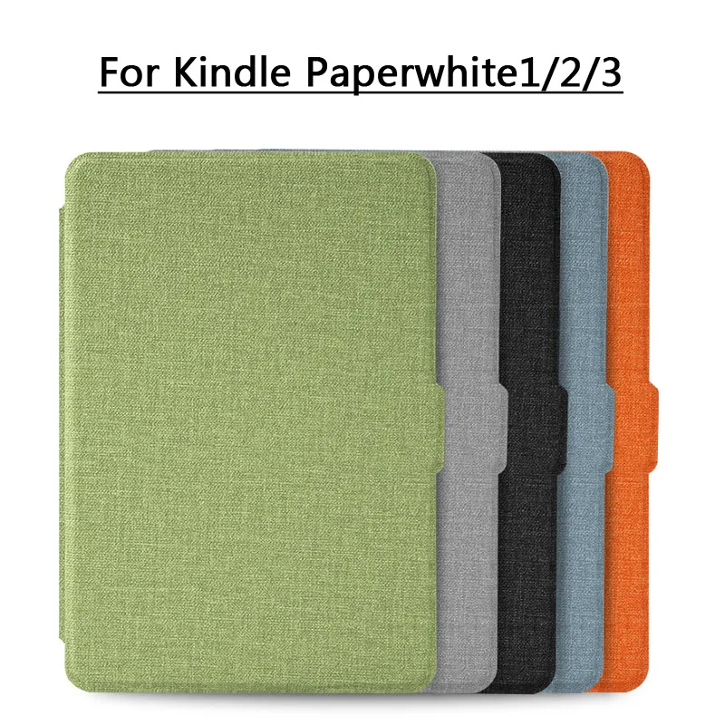 

Soft Silicon Protective Cover Kindle Paperwhite 3 Case For 2015 2017 Kindle Paperwhite 1/2/3 E-Book Case