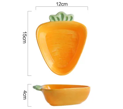 Креативная обеденная тарелка керамическая кроличья миска для супа ложка Вилка Блюдо Столовая Посуда мультфильм фарфоровая детская посуда наборы столовых приборов - Цвет: 2