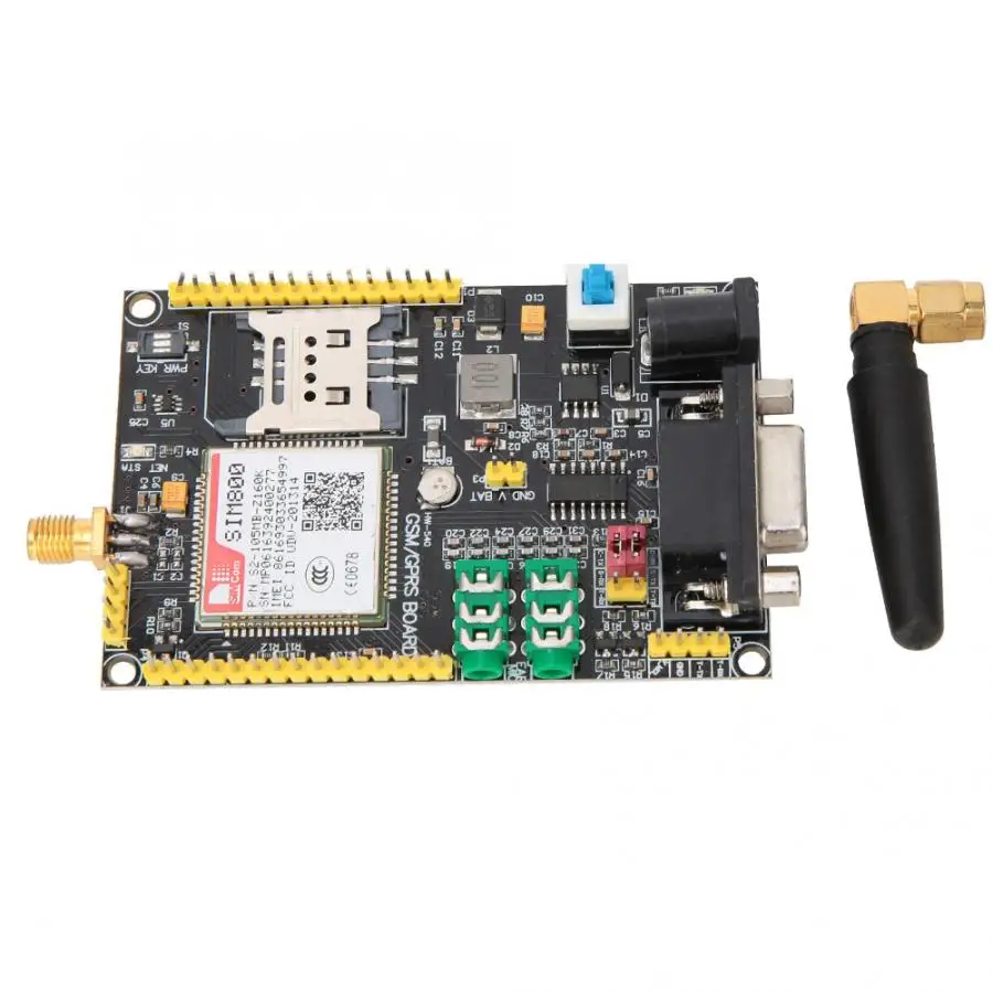 Модуль SIM800 GSM GPRS обновленная макетная плата SIM900A для умной электроники 51 STM32