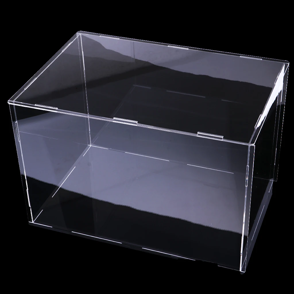 Acrylic Toy Display Case Dustproof for Car Model Large Protective Case, 32 x 25 x 25cm