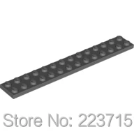 *Plate 2x14* 10 pcs DIY enlighten block brick part No.91988 Compatible With Other Assembles Particles | Игрушки и хобби
