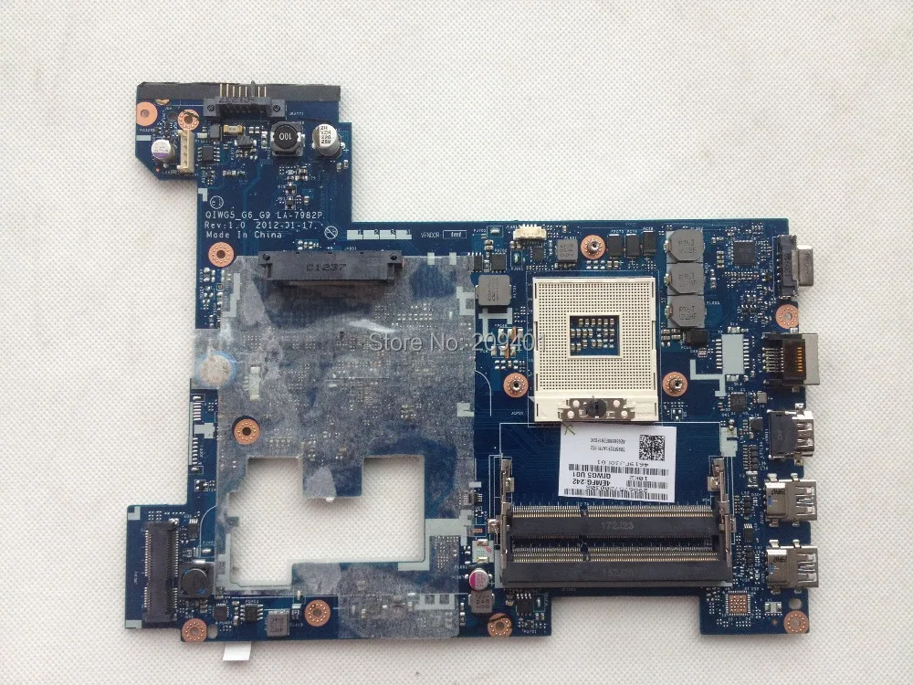 Excellent quality For Lenovo G480 G580 P580 Laptop font b Motherboard b font Mainboard DDR3 Integrated