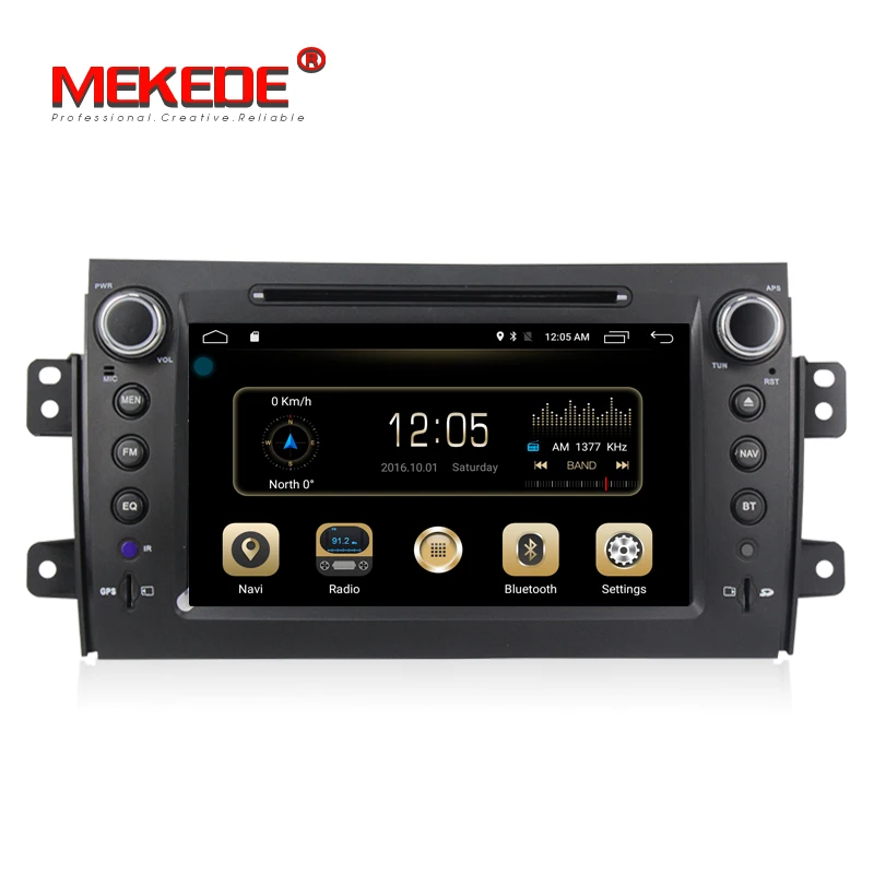 Quad core Android 7 1 car dvd for Suzuki SX4 2006 2007 2008 2009 2010 2011