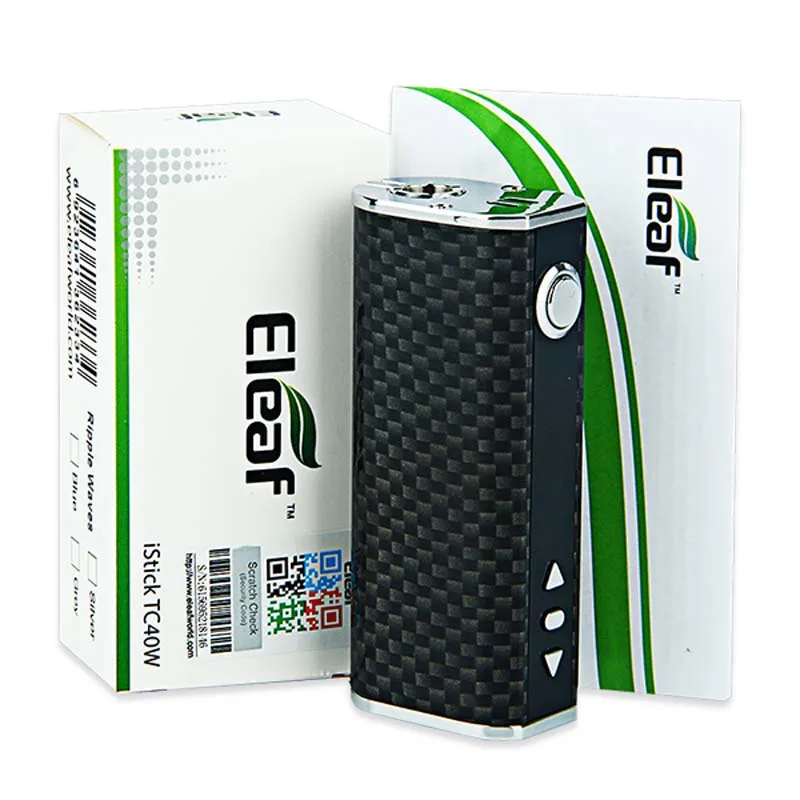 Eleaf iStick TC 40 Вт коробка мод 2600 мАч контроль температуры TC40W батарея мод поддержка TC-Ni/VW режим электронная сигарета