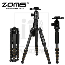 Zomei Z699C Professional Carbon Fiber Tripod Kit For Travel DSLR Camera Monopod Stand Ballhead Compact Portable 1.476kg weight
