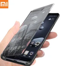 Mi ror флип чехол для Xiaomi mi 8 SE A1 A2 Lite mi X2 Red mi 6A Note 6 Pro 5 Plus 5A Prime Note 4X4 Global S2 Poco F1 полное покрытие