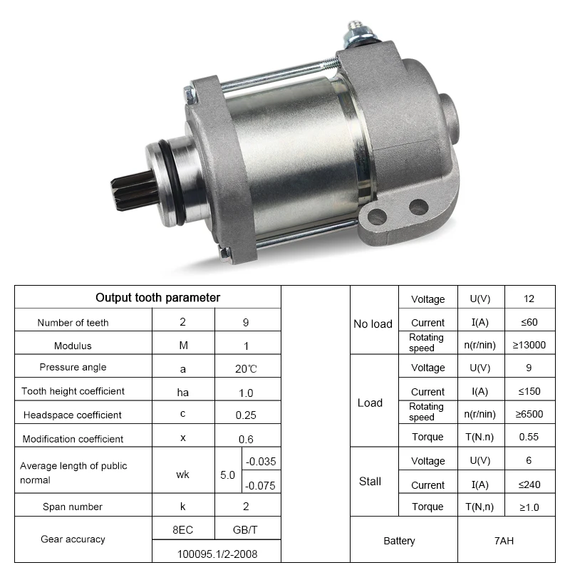 Для KTM мотор стартера 410 W 12 V Для KTM 200 250 300 EXC-E EXC XC XC-W 2008-2012 55140001100 мотор стартера