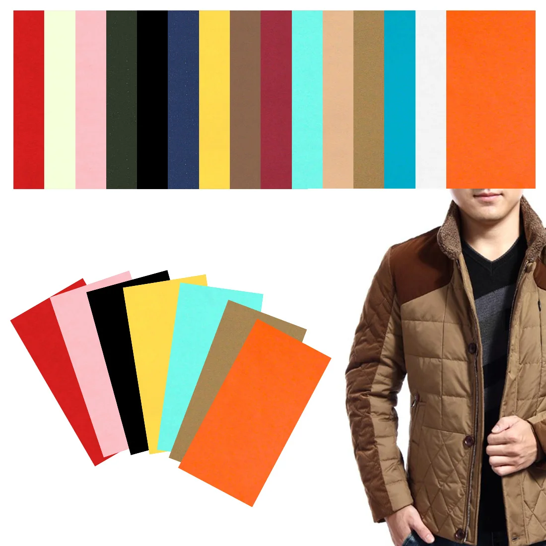 

1PCS Self Adhesive Repair Kit Fix Rips Holes Down Jacket Clothes Washable Patch