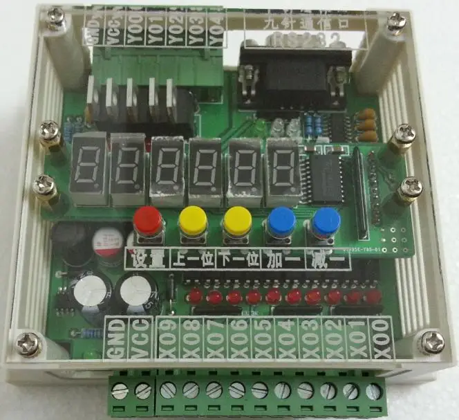 

Dummy Programmable Controller Cylinder Controller Solenoid Valve Automation 10 in 5 Out of Time Adjustable