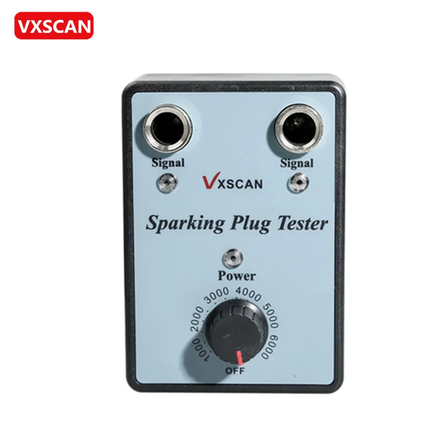 

Car Spark Plug Tester with Adjustable Double Hole Detector Ignition Plug Analyzer