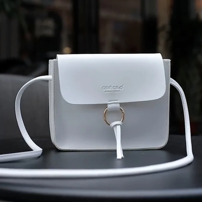 Chunchao сумка мессенджер женская на плечо 2019 белая кожаная bolsos mujer verano bolsa feminina|Сумки