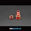 ROVMAKER M10 watertight compartment threading screw for ROV robot hollow screw waterproof threading bolt connector sealing 1