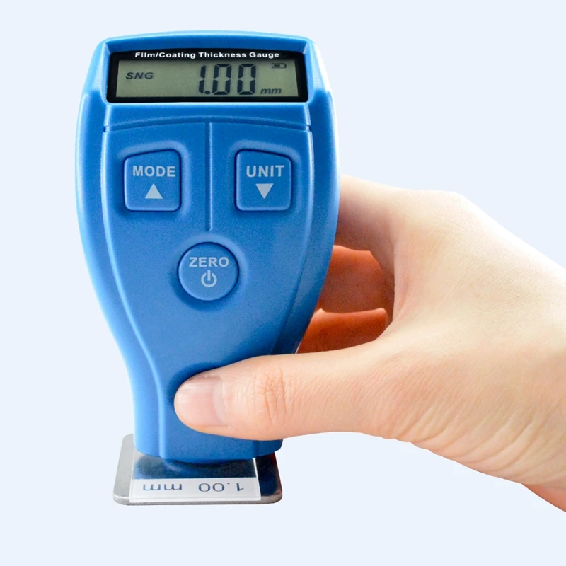 Mini Car Film Coating Thickness Gauge Ultrasonic Car Digital Automotive Coat Painting Meter Iron Varnish Width Diagnostic Tools