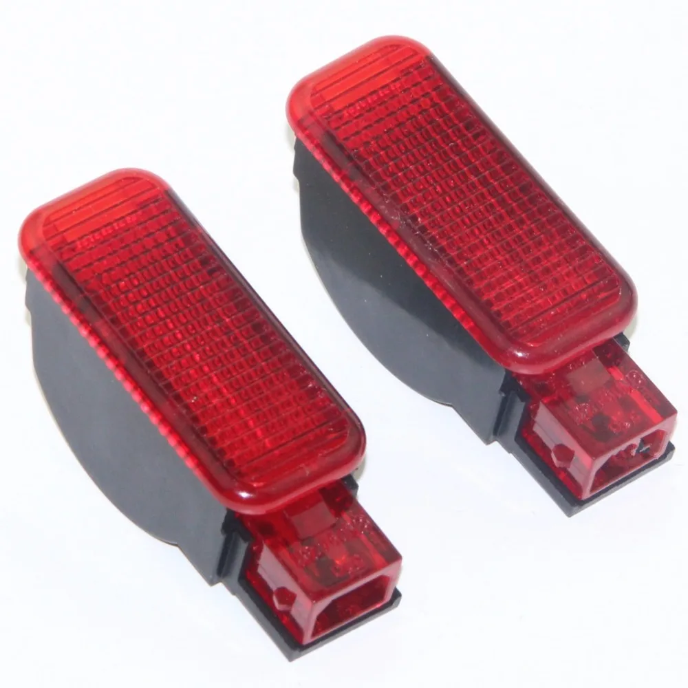 2pcs OEM Car Door Panel Interior Red Warning Light For A7 A8 Q3 Q5 Q7 TT A3 S3 A6 S6 A4 S4 RS3