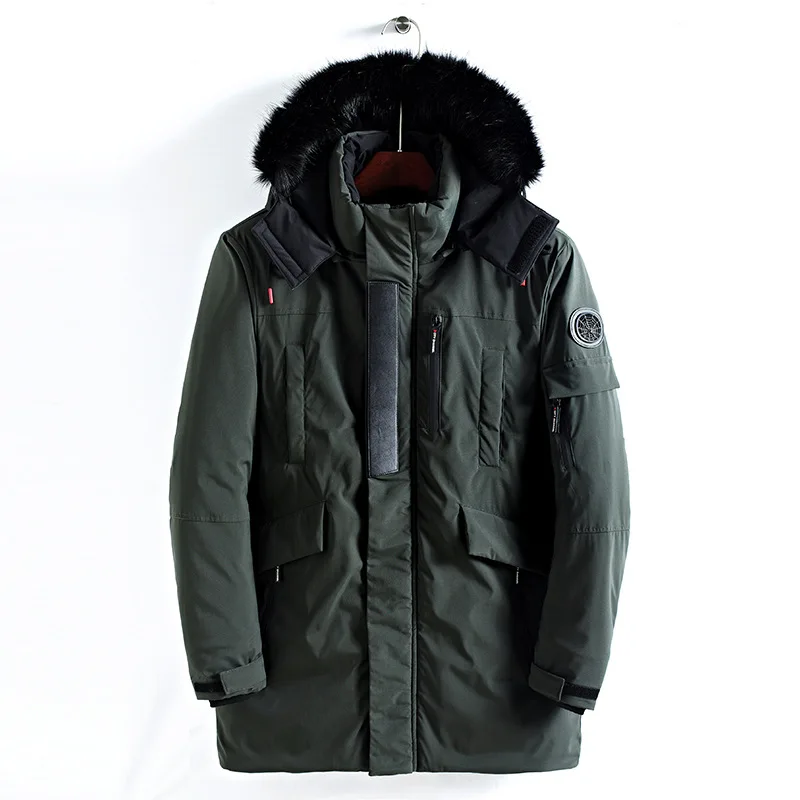 

Brand Winter Jacket Men 2018 New Parka Coat Men Down Keep Warm Fashion manteau hiver homme