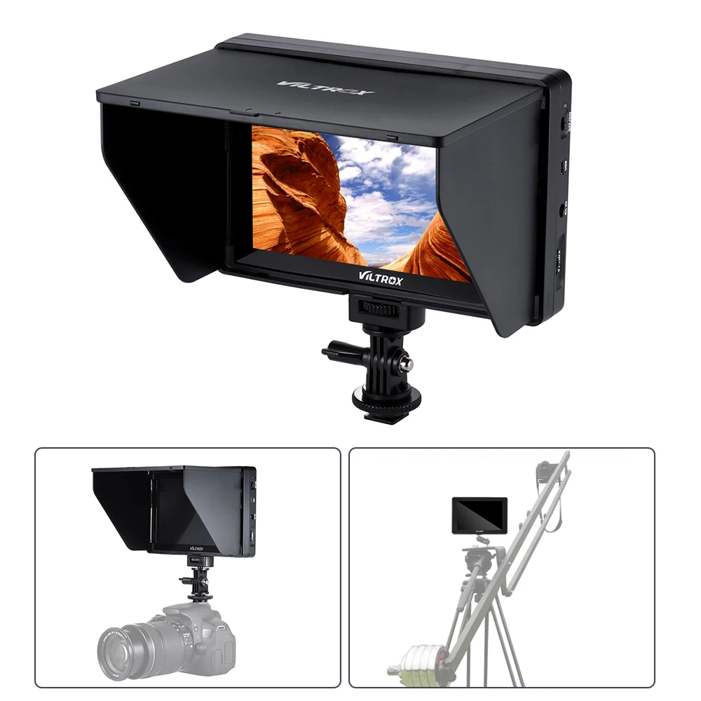 Viltrox DC-70HD 4 K монитор 7 ''1920x1200 ips HD ЖК-камера видеомонитор Дисплей HDMI AV для sony Canon Nikon DSLR BMPCC 5DIV