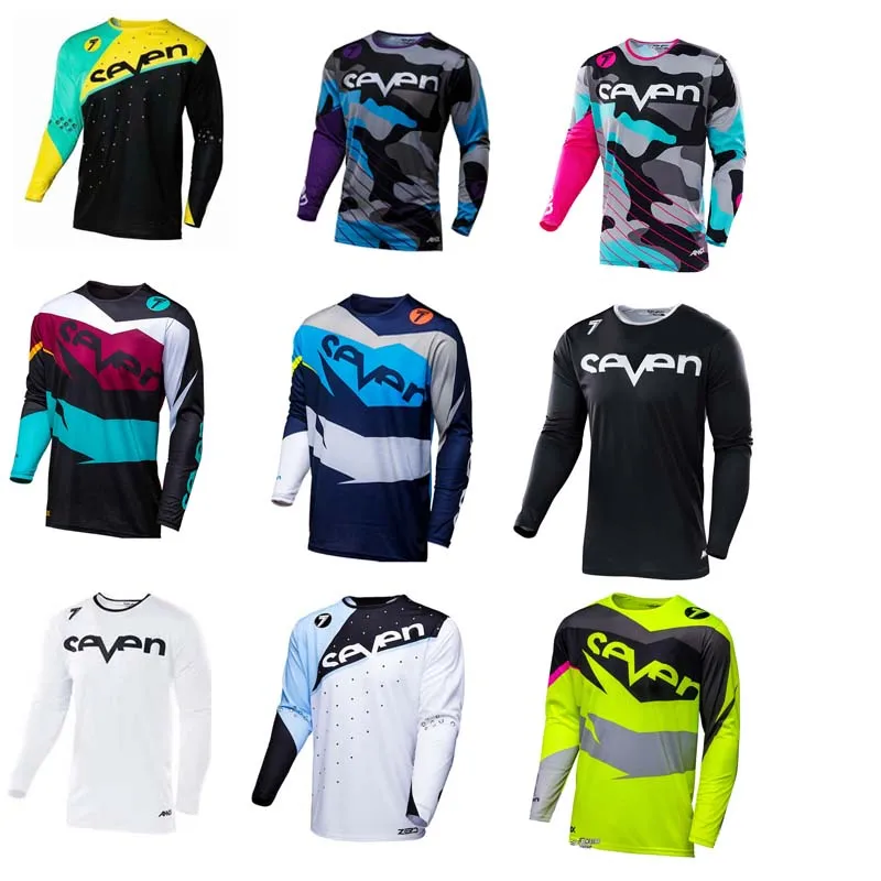 

2018 enduro jerseys 2018 seven motocross mx bike mtb cycling t-shirt men summer team camiseta dh long sleeve downhill clothes