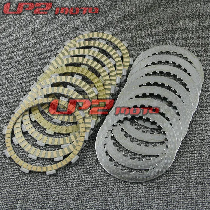 

For Honda VFR800F VFR800 2002-2009 Paper Based Disc Iron Clutch Friction Kit Disc Plates Motorbike Parts Accessories