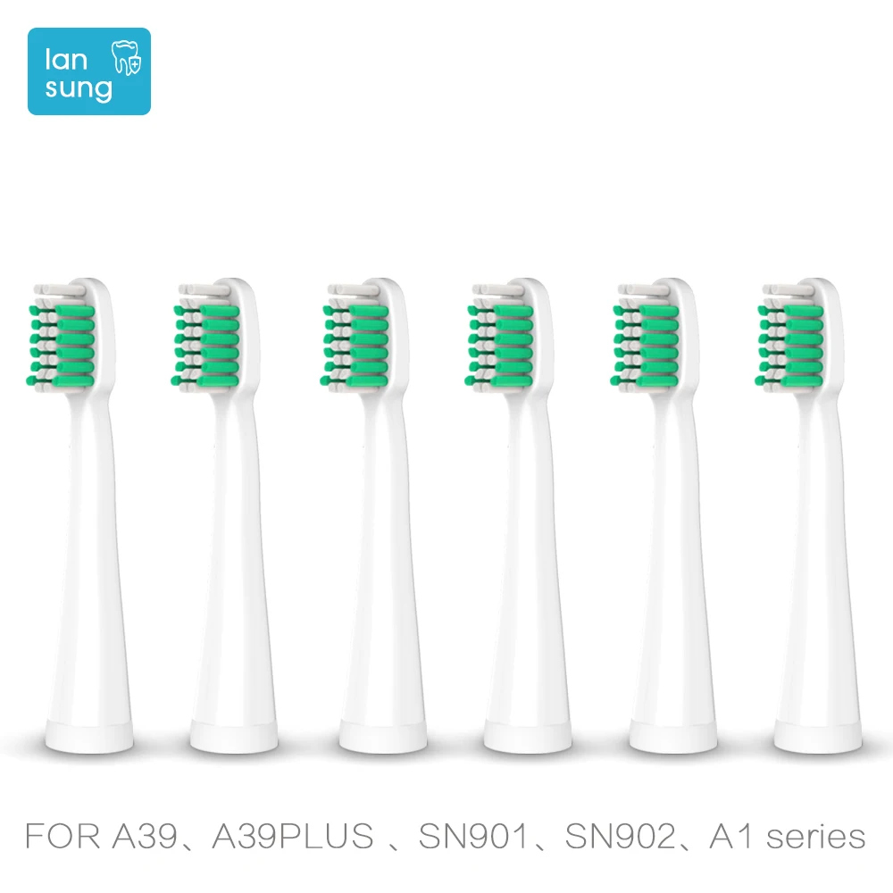 

2018 Sale New Lansung 4pcs Toothbrush Heads Electric Replacement Head For U1 A39 A39plus A1 Sn901 902 Oral Hygiene Toot Brush 1