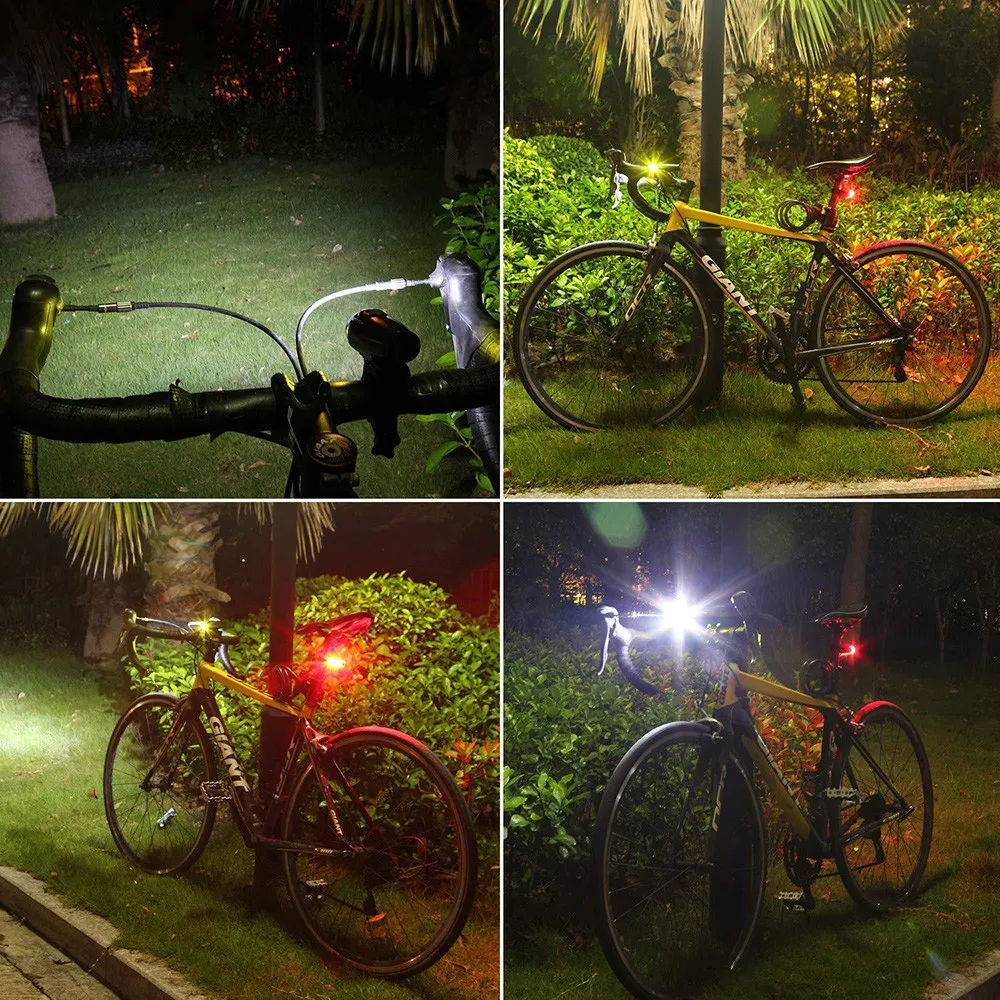 Высокий светильник T6 светодиодный велосипедный фонарь велосипедный головной светильник водонепроницаемый светильник-вспышка