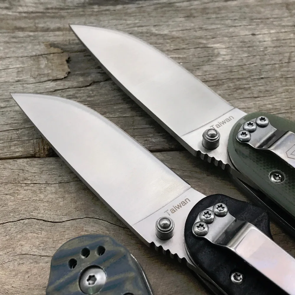  LDT RAT Model 2 Folding Knife AUS-8 Blade G10 Handle Tactical Pocket Hunting Knives Camping Outdoor