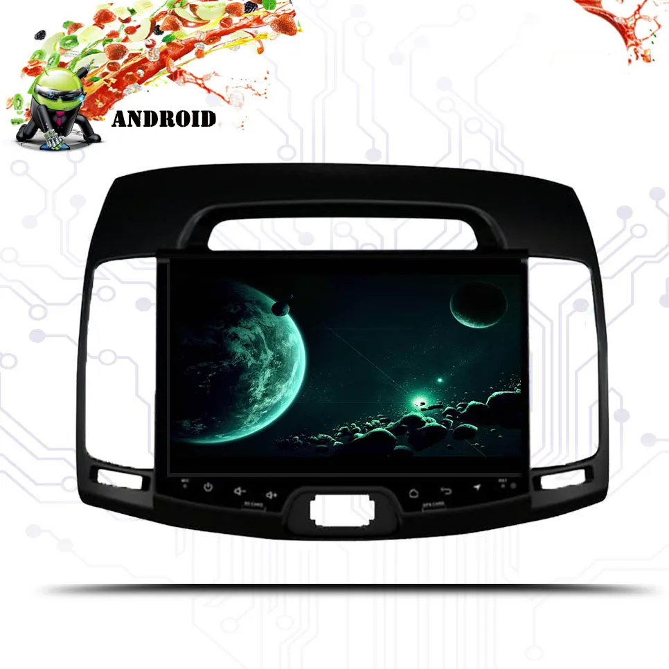 Clearance 9" 8 Core Android 9.0 CAR gps Navigation Radio For Hyundai Elantra Avante 2007 2008 2009 102011 Car DVD Player 3