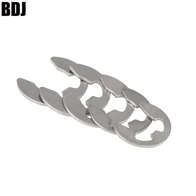 DIN6799 GB896 M2 M2.5 M3 M3.5 M4 M5 M6 M7 M8 10 304 фиксатор стопорного кольца из нержавеющей стали E type