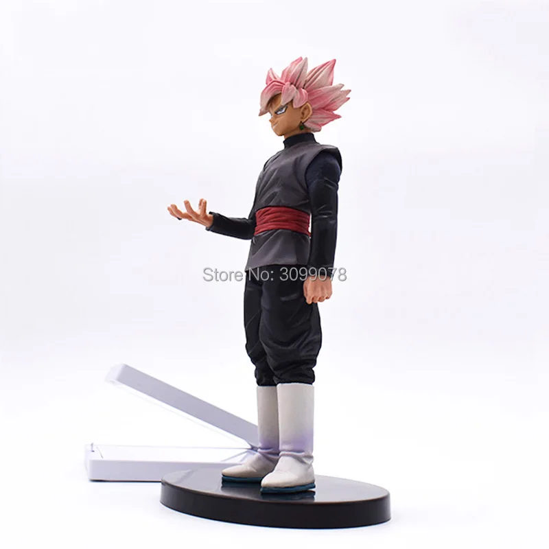 New Arrival Dragon Ball Z Super Saiyan Son Goku Black With Pink Hair PVC Action Figure Toy Collection Model 21cm Free Shipping New Arrival Dragon Ball Z Super Saiyan Son Goku Black With Pink Hair PVC Action Figure Toy Collection Model 21cm Free Shipping
