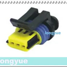 Longyue 10 комплект 3 Pin способ EFI/Электронный Топливный коннектор инжектора