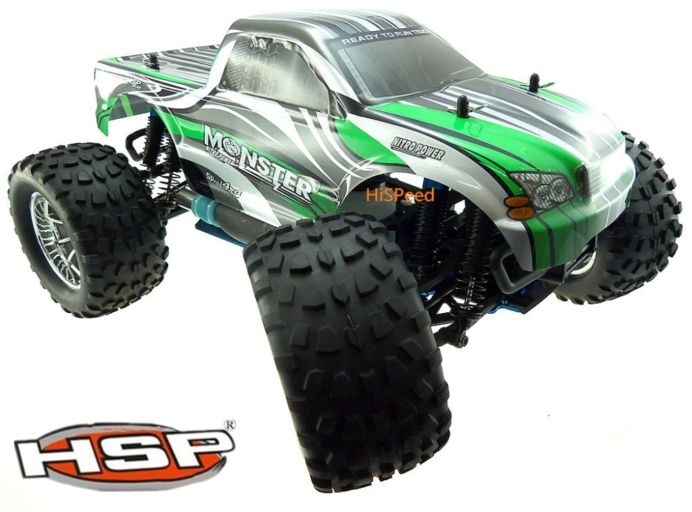 Rc Truck HSP 1/10 Scale Nitro Gas Power 