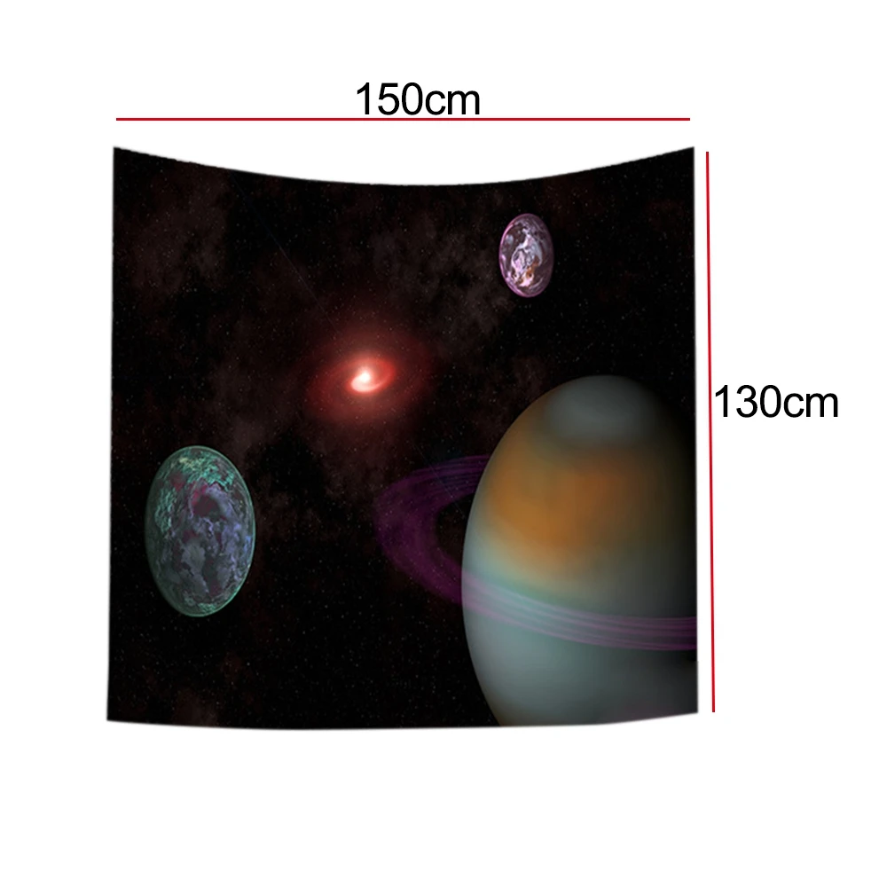 Планета серии цифровой печати стены Одеяло отдыха Спальня украшения стены Nordic Стиль гобелен