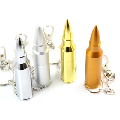 Лучший Золото Серебряная Пуля USB 2.0 Флэш Накопитель Диски 8 ГБ 16 ГБ 32 ГБ 64 ГБ Pen Drive 1 ТБ 2 ТБ Usb Stick Карты Памяти Flash Disk On Key подарок