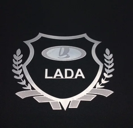 

2016 3d Sticker Words Excellent New Car sticker logo Badge Emblem For Lada Niva Kalina Priora Granta Largus Vaz Samara Emblem