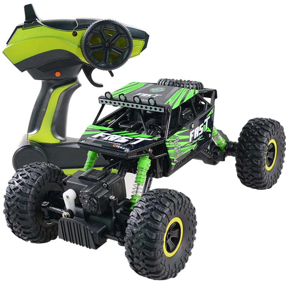 

1:18 RC Car 2.4G Remote Control Bigfoot High-speed Car Climbing Off-road Model Car Children's Electric Remote Control Toy Car