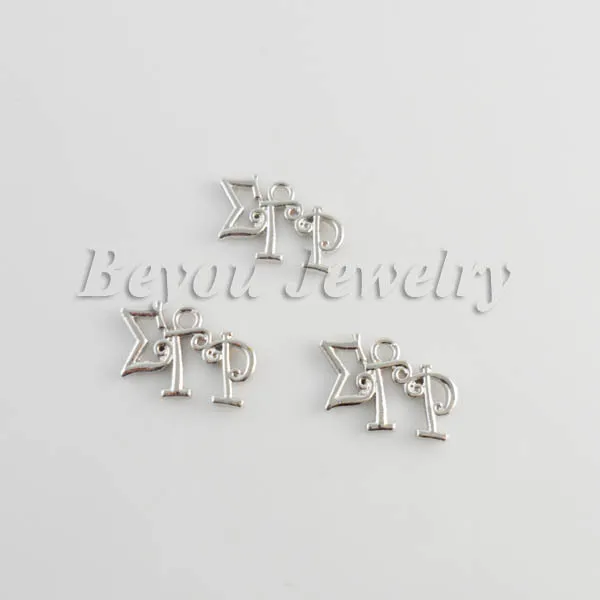 

Greek Sigma Gamma Rho letter charm 20pcs 1 lot