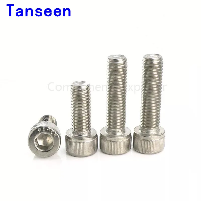 

304# Stainless steel core head bolts M3/M4*8/10/12/16/20/25,100pcs/lot.