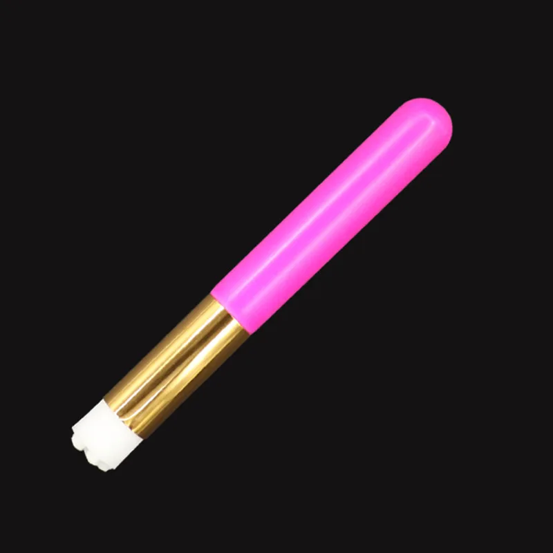 Yolix Профессиональная щетка для очистки ресниц, щетка для чистки носа и черных точек, очищающее средство для мытья ресниц, инструменты для макияжа - Цвет: rose pink-bump