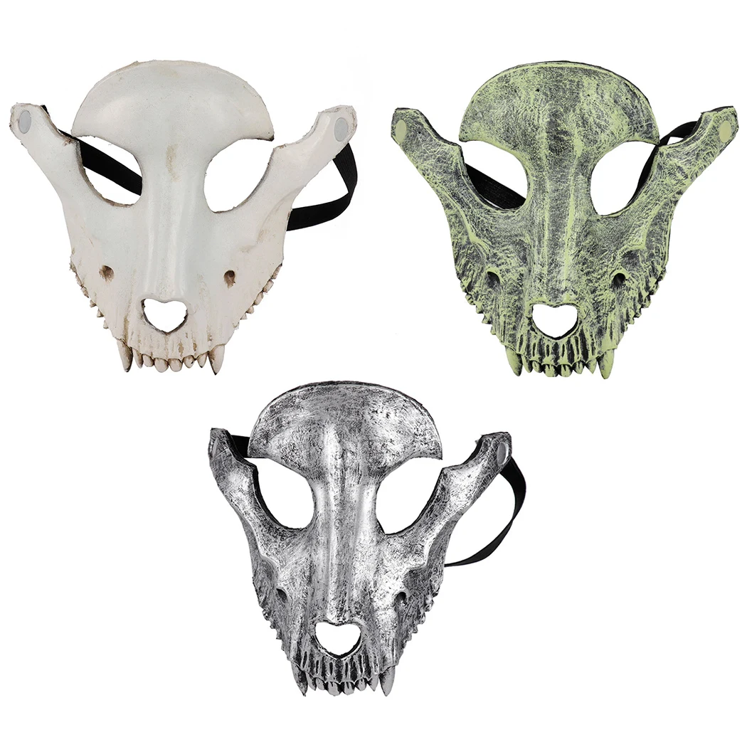 Новая модная маска для Хэллоуина креативная овечья голова кости смешные маски для костюмированной вечеринки Маска для костюма украшения праздничной одежды